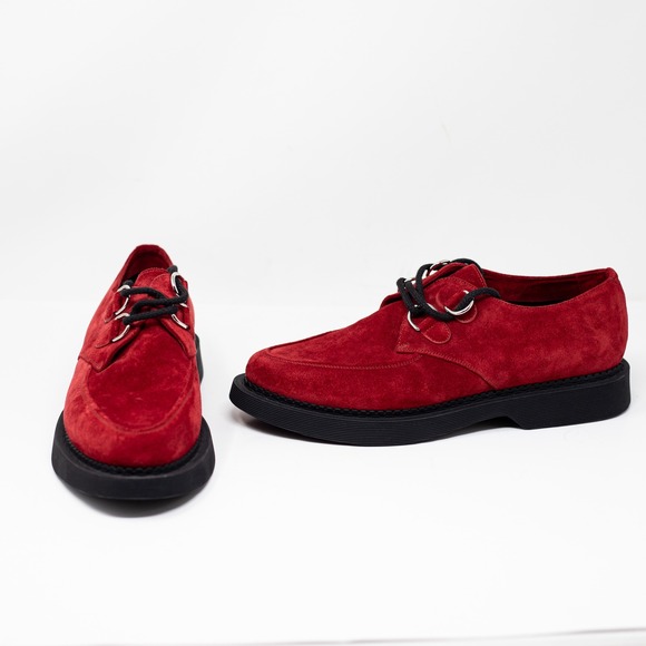 Saint Laurent Other - NEW Saint Laurent Teddy 10 Derby Genuine Suede Leather Lace Up Loafers Shoes 9